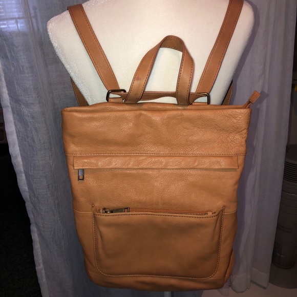 Aspen Genuine Leather Convertible Bag 